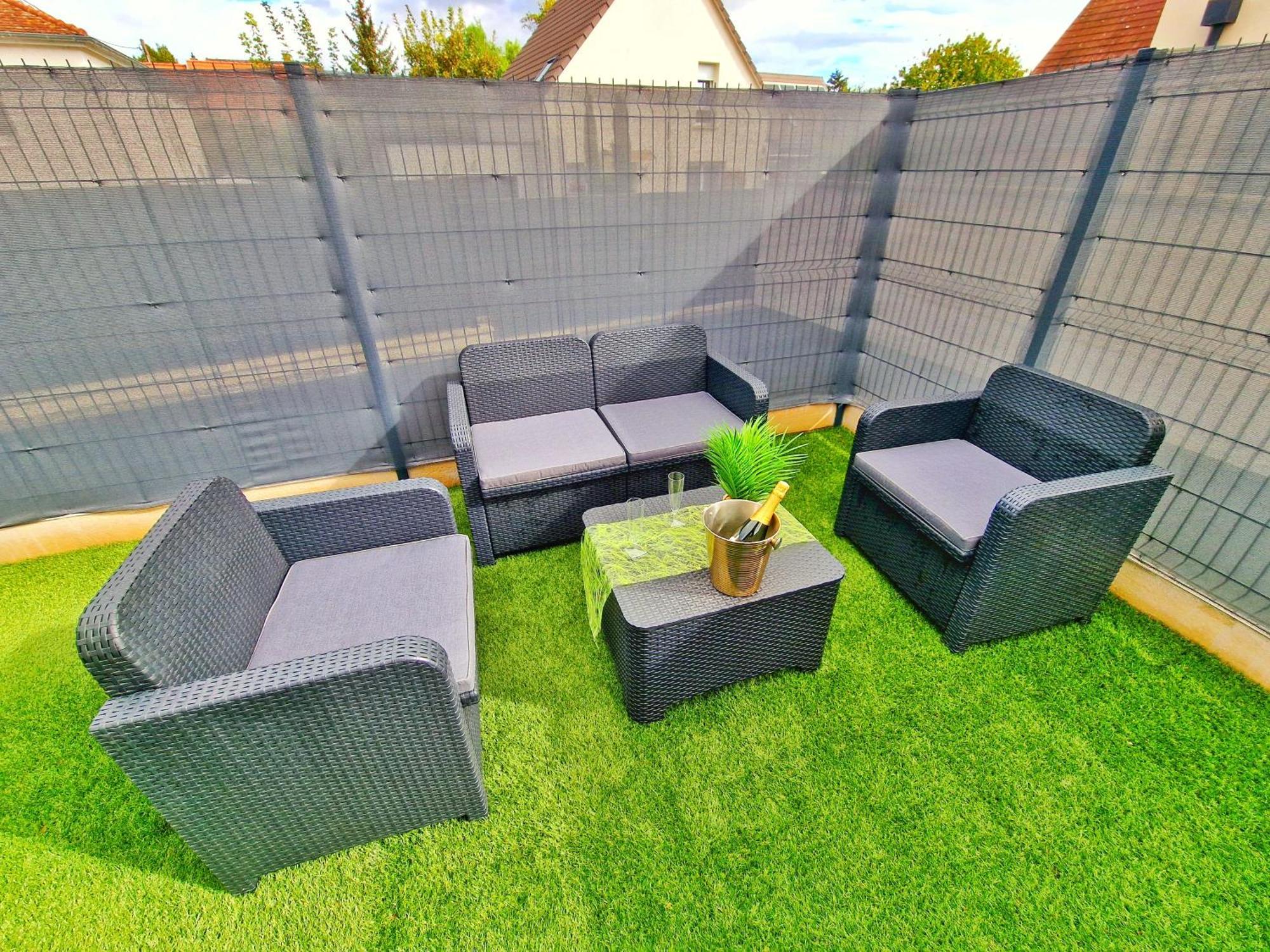 Relax Spa-4 Pers-Jacuzzi-Parking-Jardin-Clim-Colmar Muntzenheim Екстериор снимка